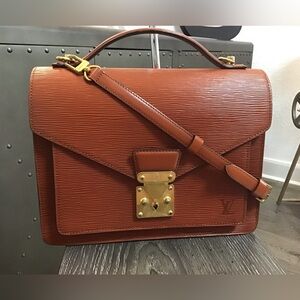 Louis Vuitton Monceau Epi 2 way bag